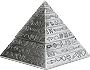 Large Pyramid Ashtray Tal473M