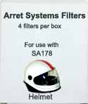 Filter for Helmet Smokeless Ashtray